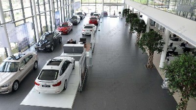 4S店汽車展廳植物租賃